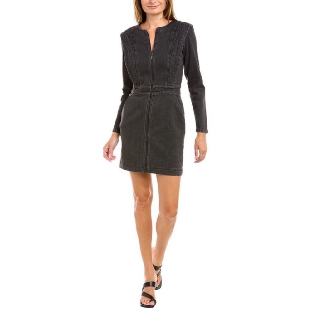 Karl Lagerfeld Black Denim Dress